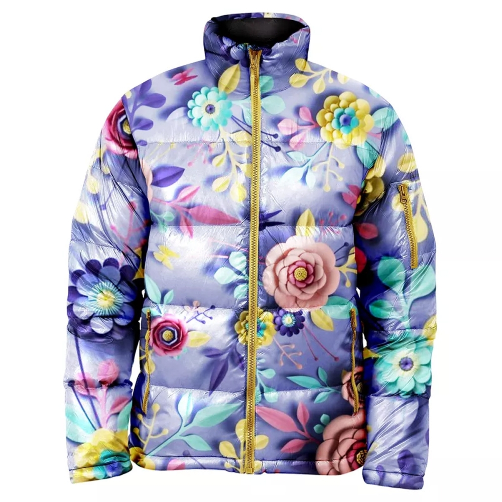 8 Sublimation Puffer Jacket - Image 1